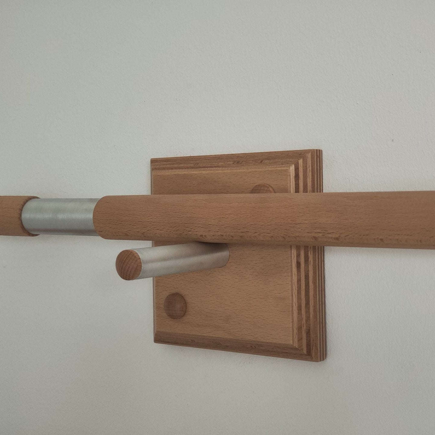 Wandhalterung für Wooden Pole Alu (Paar)