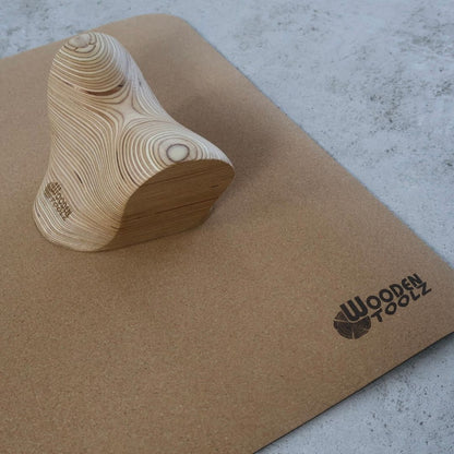 Wooden Toolz Kork Yoga-Matte Nature Line