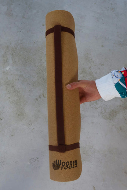 Wooden Toolz Kork Yoga-Matte Nature Line